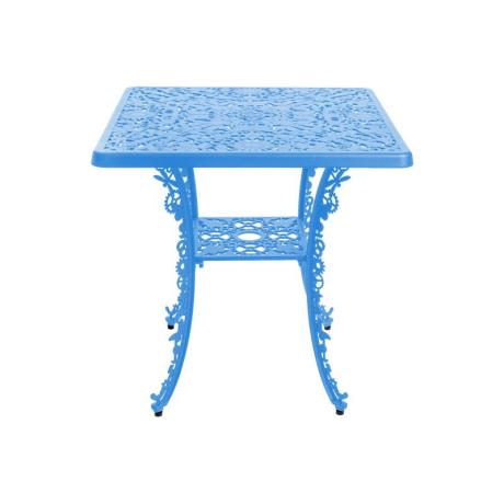 Seletti Industry Collection Aluminium Square Table Sky Blue