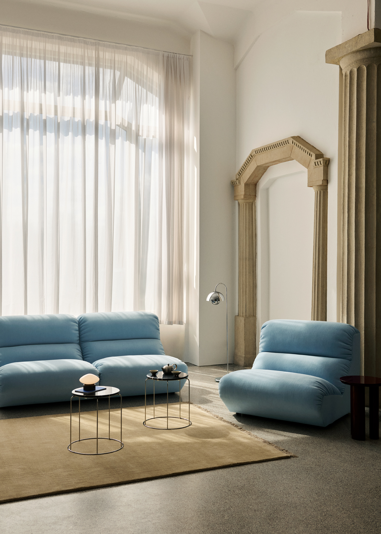 &Tradition Hi Lo Sofa