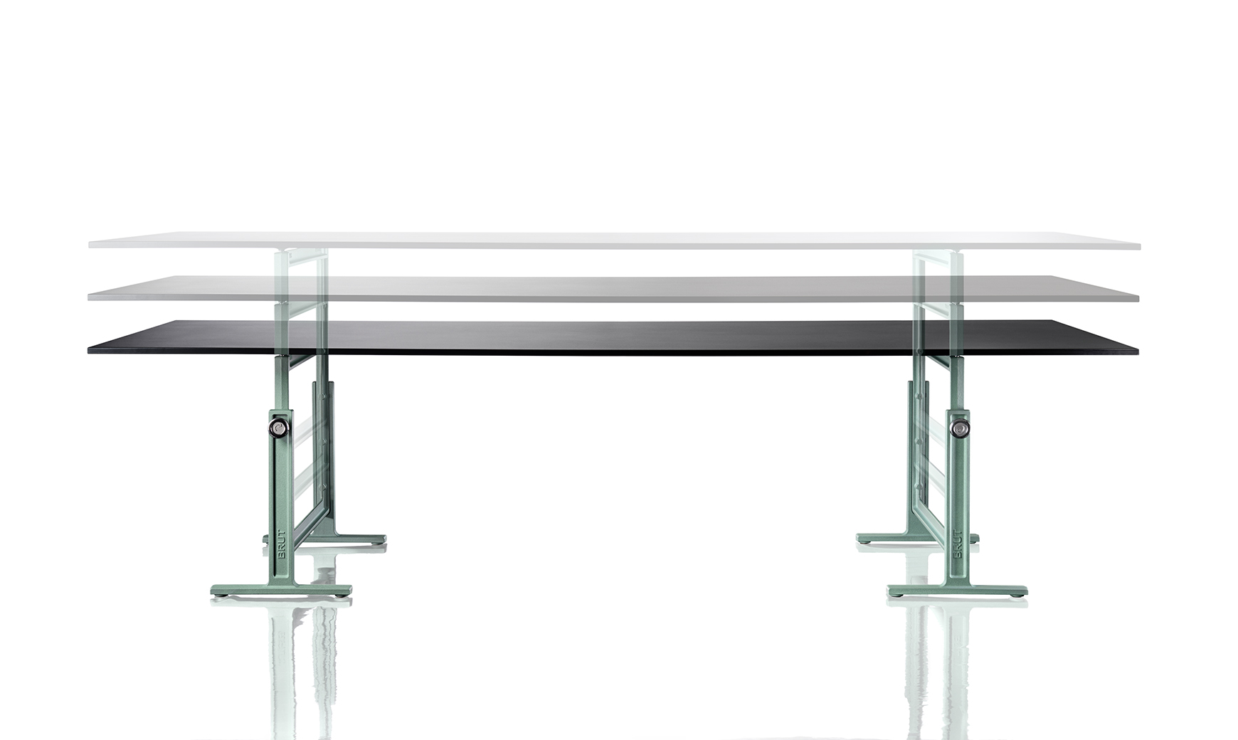 Magis Brut Trestles Table