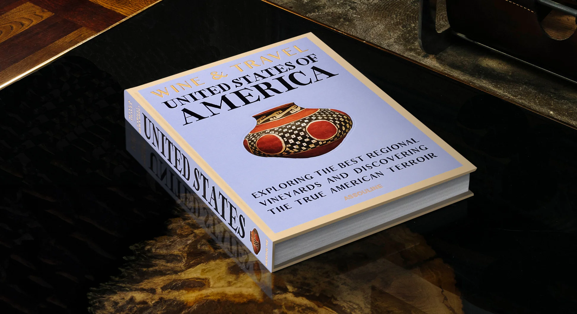 Assouline Wine & Travel Usa