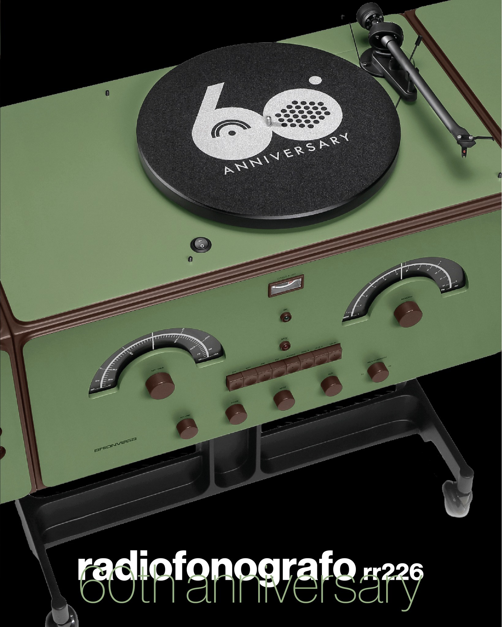 Brionvega Radiofonografo 60th Anniversary