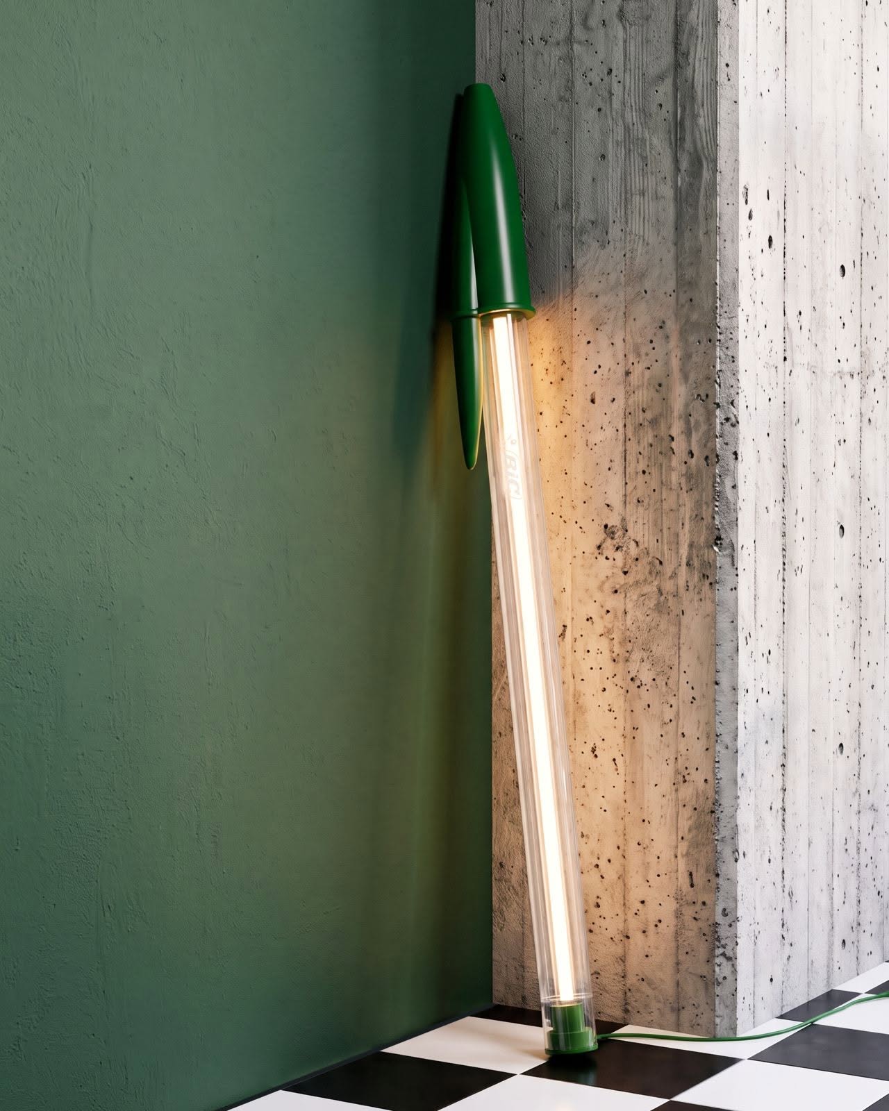 Seletti Bic Lamp - New Green Color!
