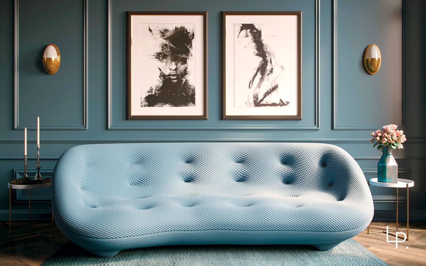 Ligne Roset Ploum Sofa