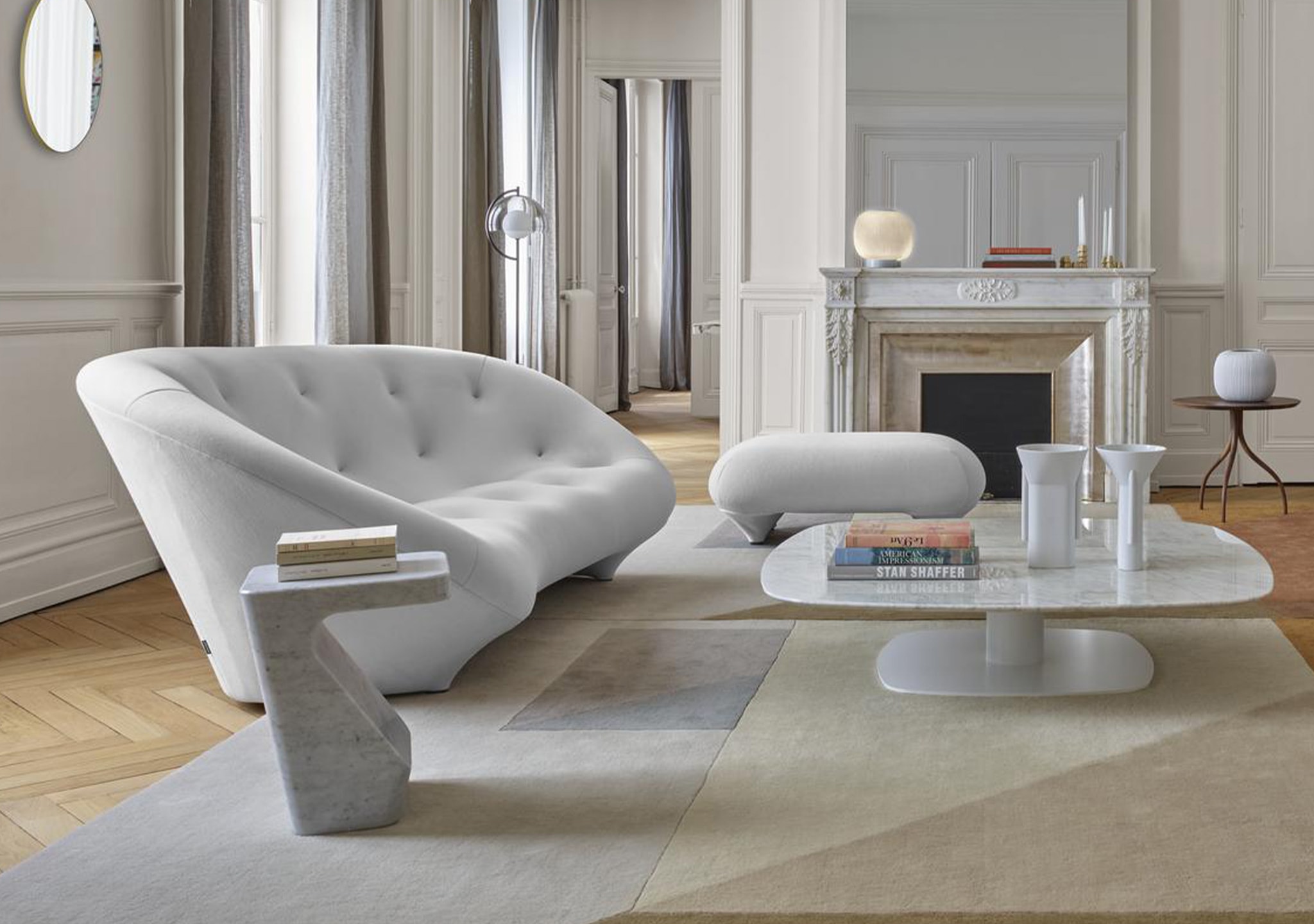 Ligne Roset Ploum Footstool