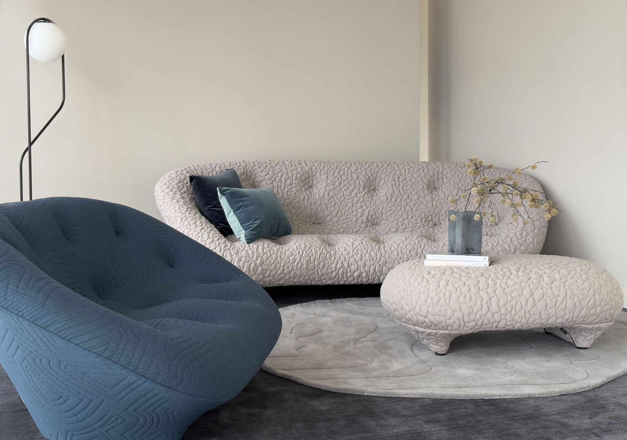 Ligne Roset Ploum Footstool