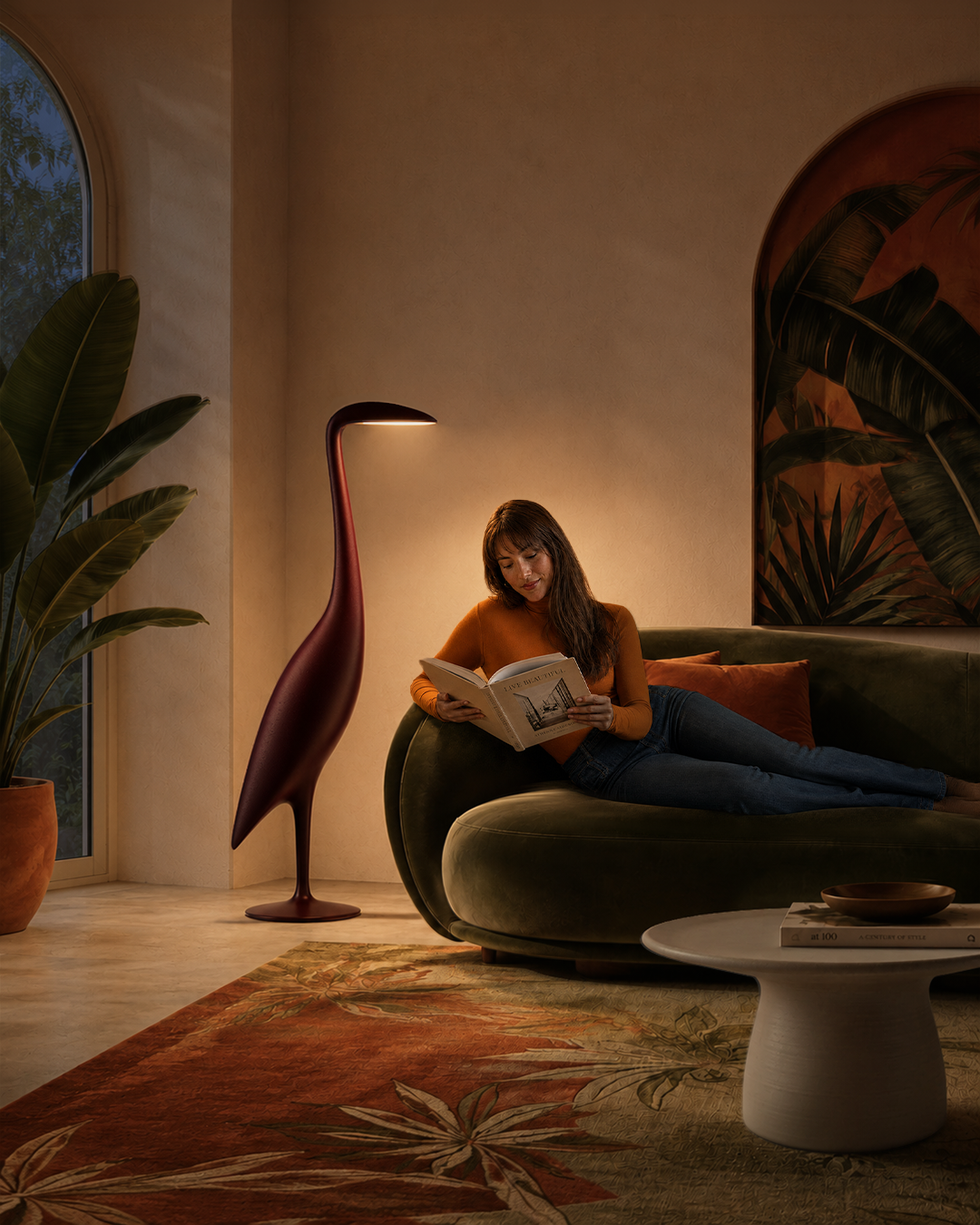 Qeeboo Tuiuiu Floor Lamp