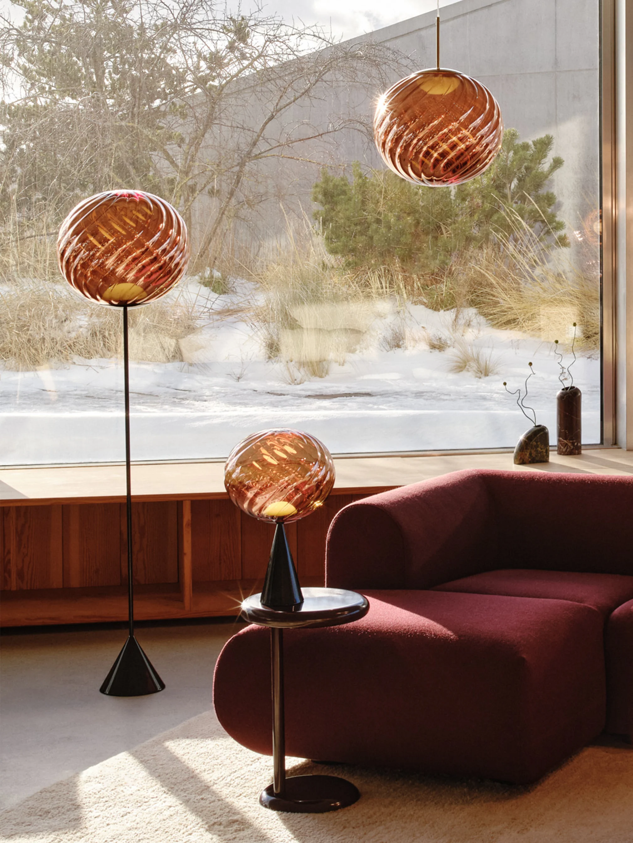 Tom Dixon Whirl Cone Fat Table Led