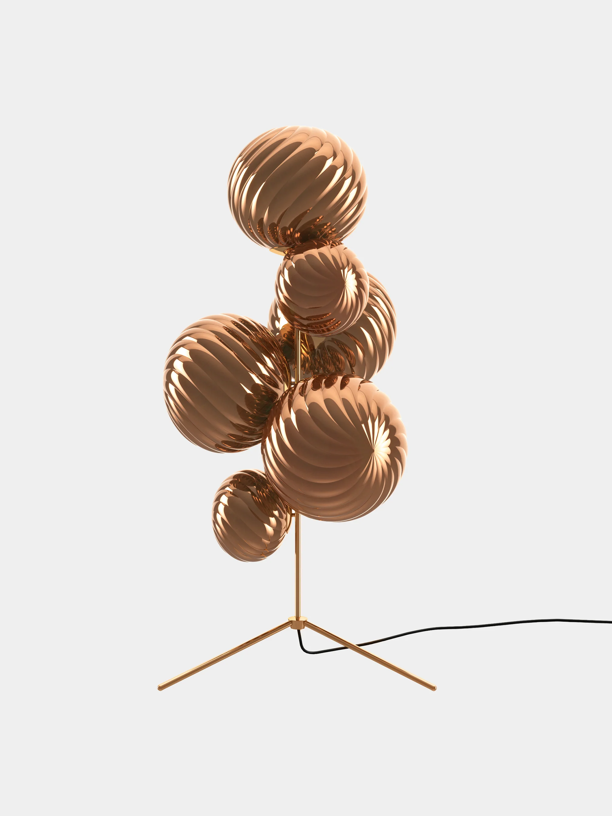 Tom Dixon Whirl Floor Chandelier Led