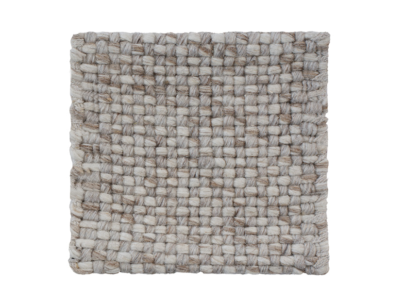 Saba Frame Carpet White