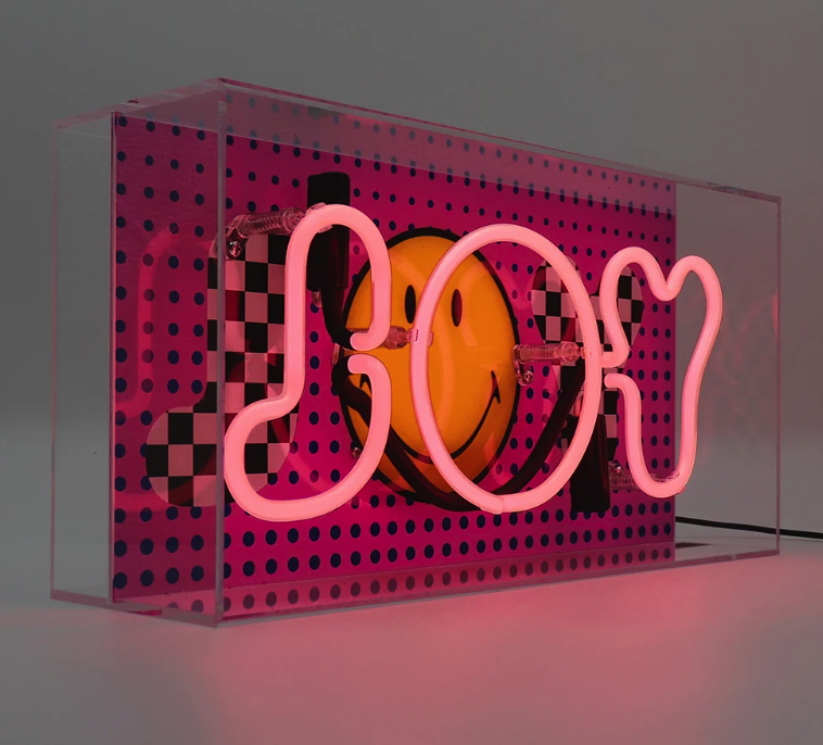 Joy Pink The Original Smiley Plexi Neon