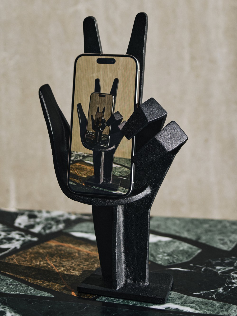 Tom Dixon Cast Iron Hand Stand