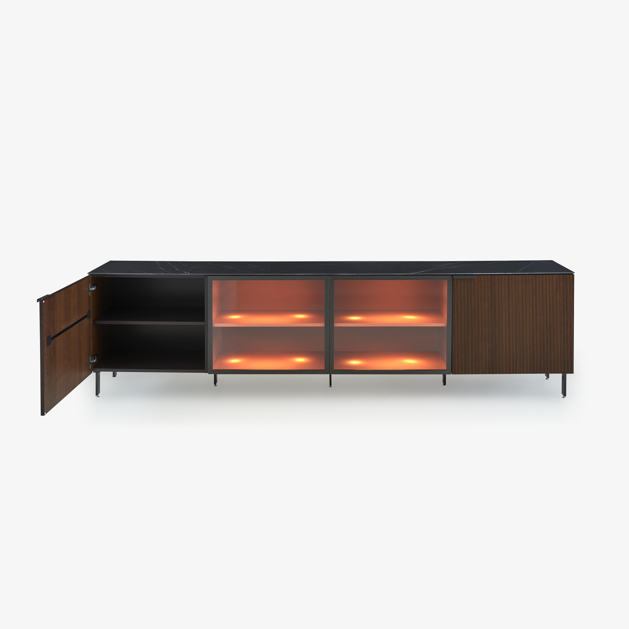 Ligne Roset Selvans Sideboard Glass Door