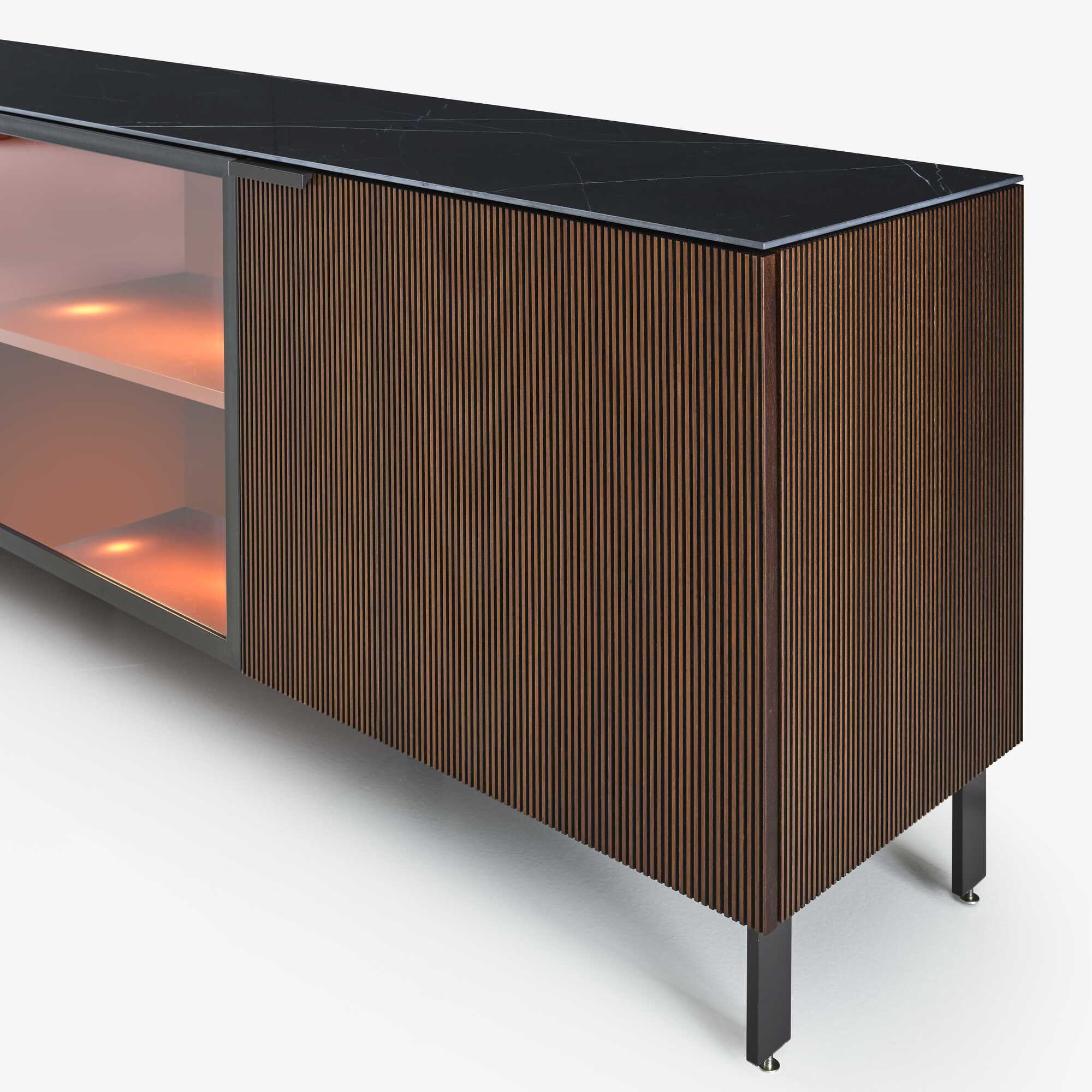 Ligne Roset Selvans Sideboard Glass Door