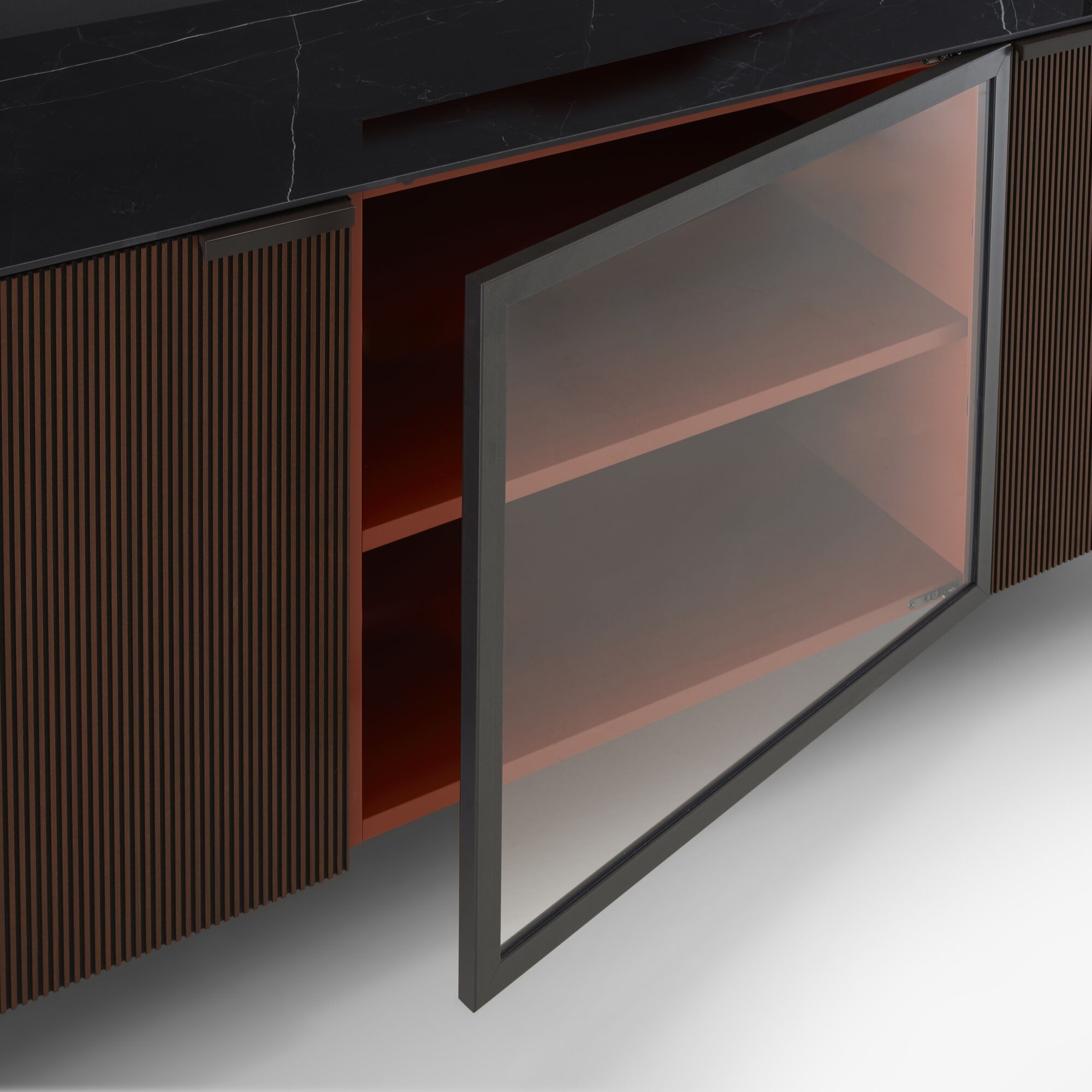 Ligne Roset Selvans Sideboard Glass Door