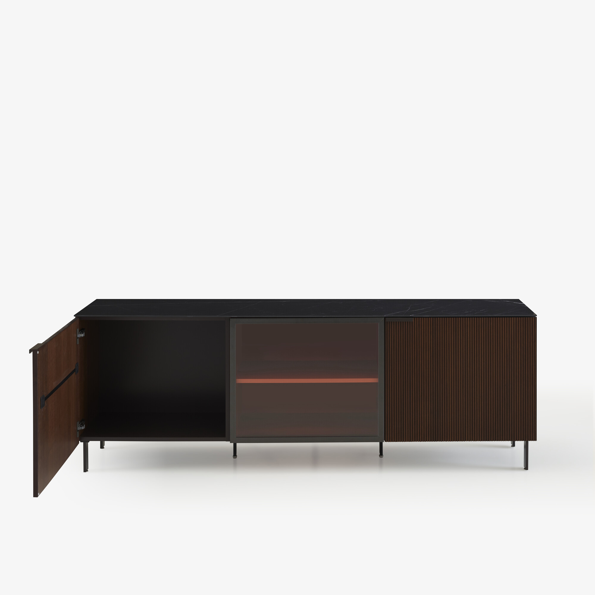 Ligne Roset Selvans Sideboard Glass Door
