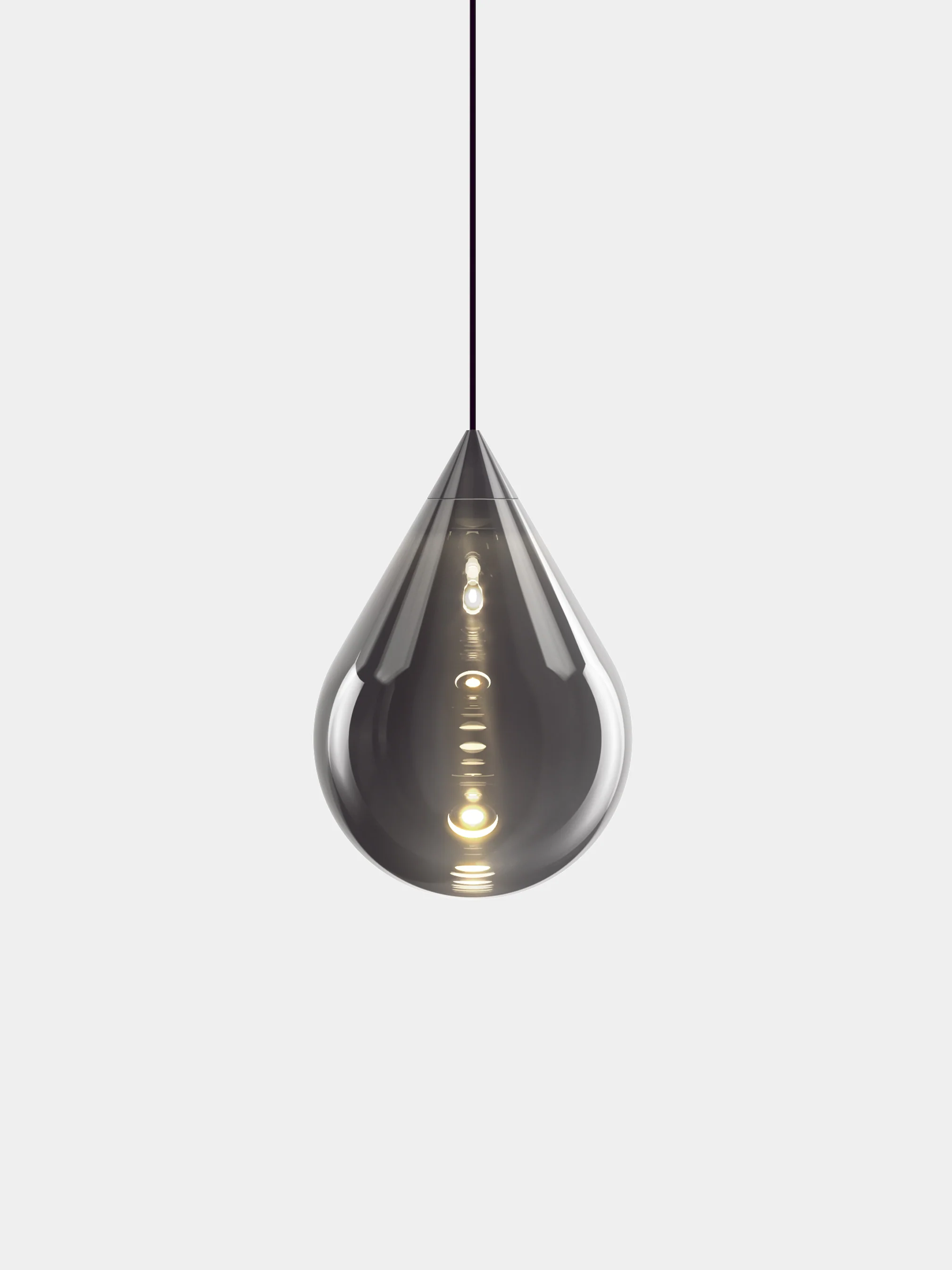 Tom Dixon Flare Silver Pendant Led