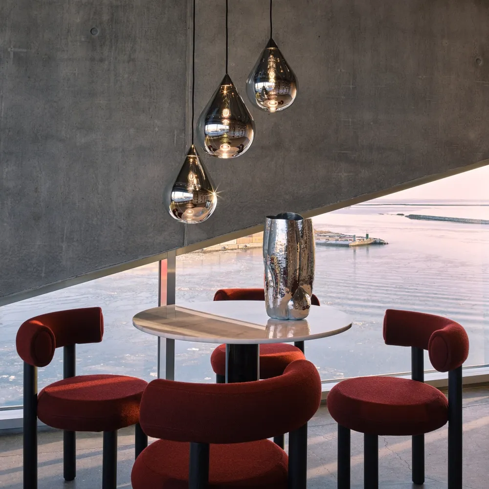 Tom Dixon Flare Silver Pendant Led