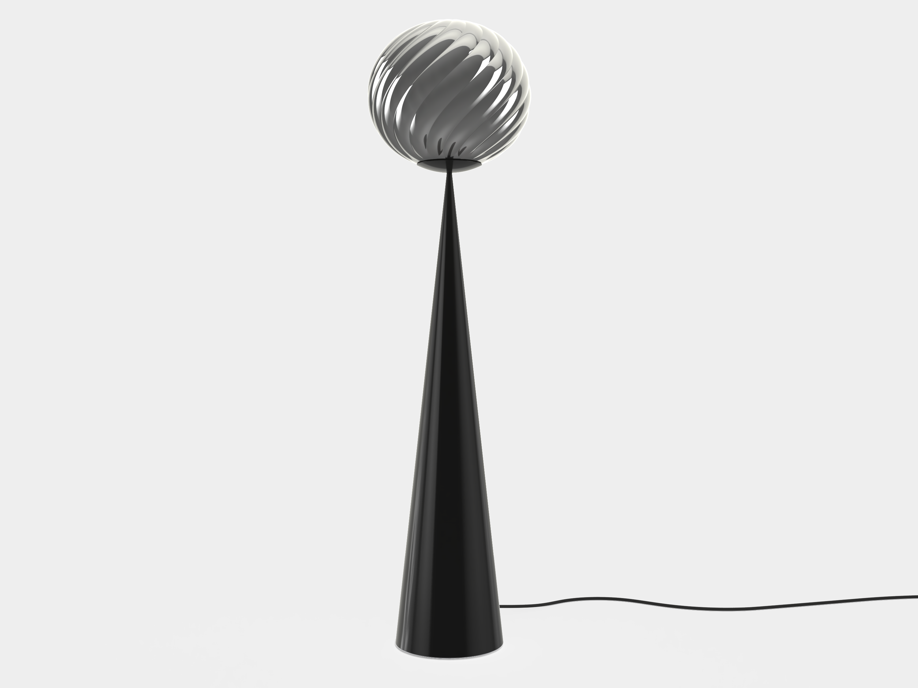 Tom Dixon Whirl Cone Fat Floor Led