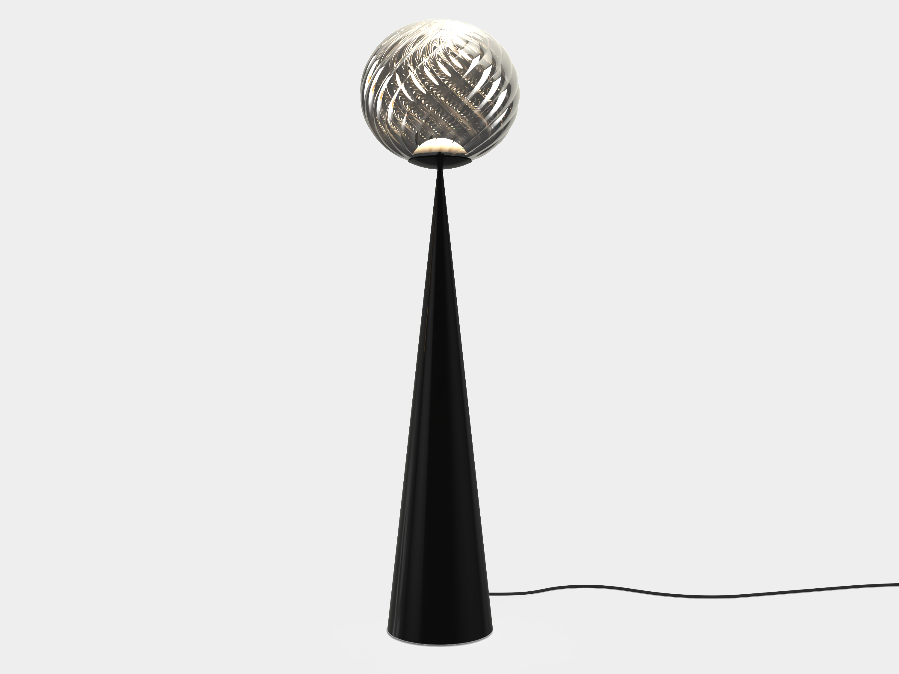 Tom Dixon Whirl Cone Fat Floor Led