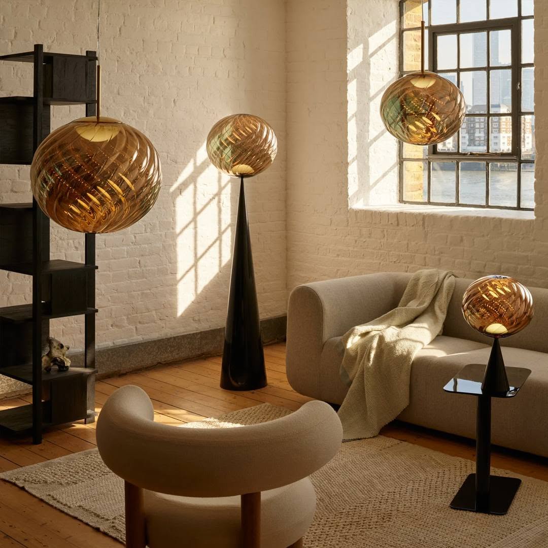 Tom Dixon Whirl Cone Fat Floor Led