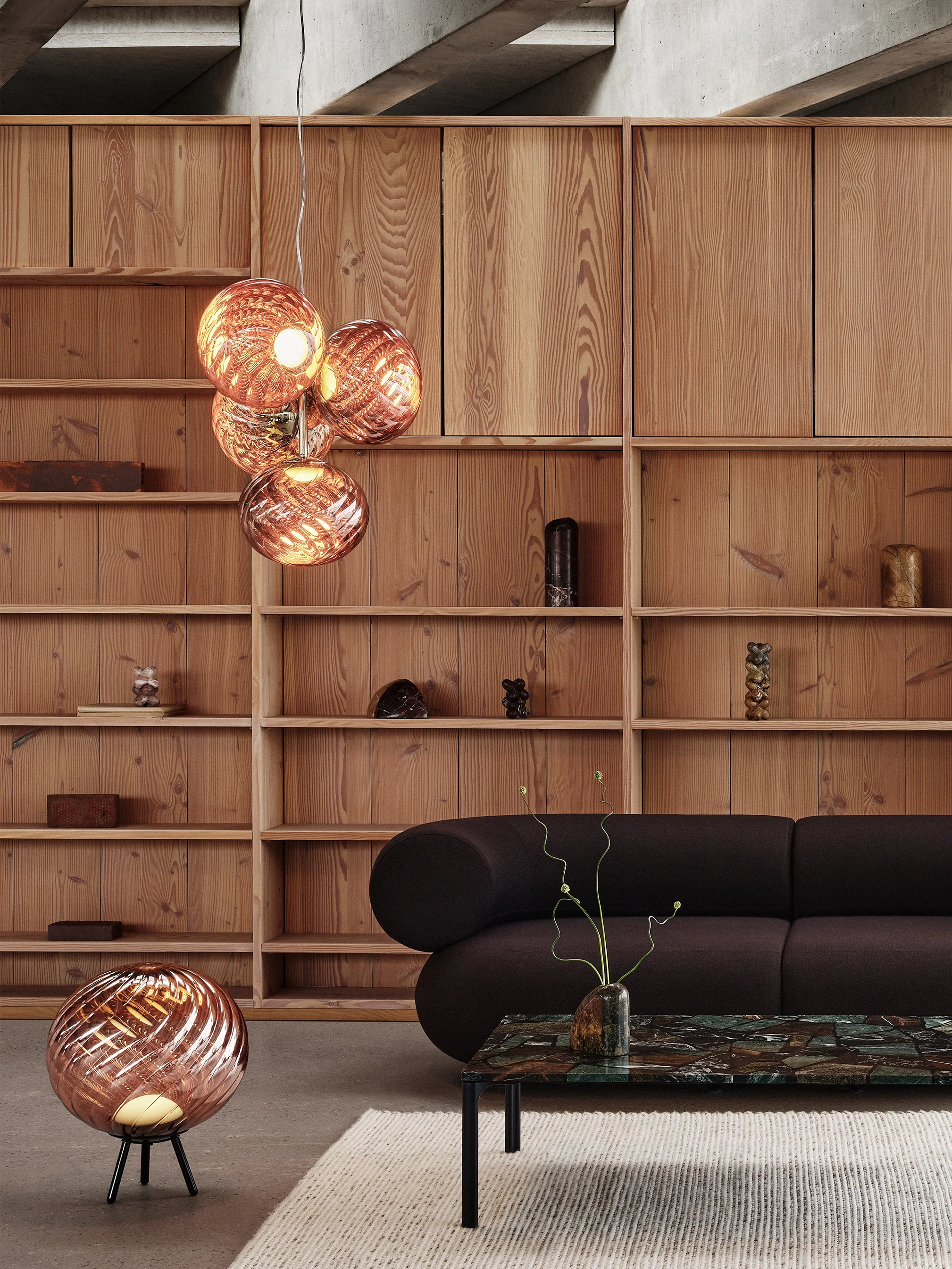 Tom Dixon Whirl Small Chandelier Led