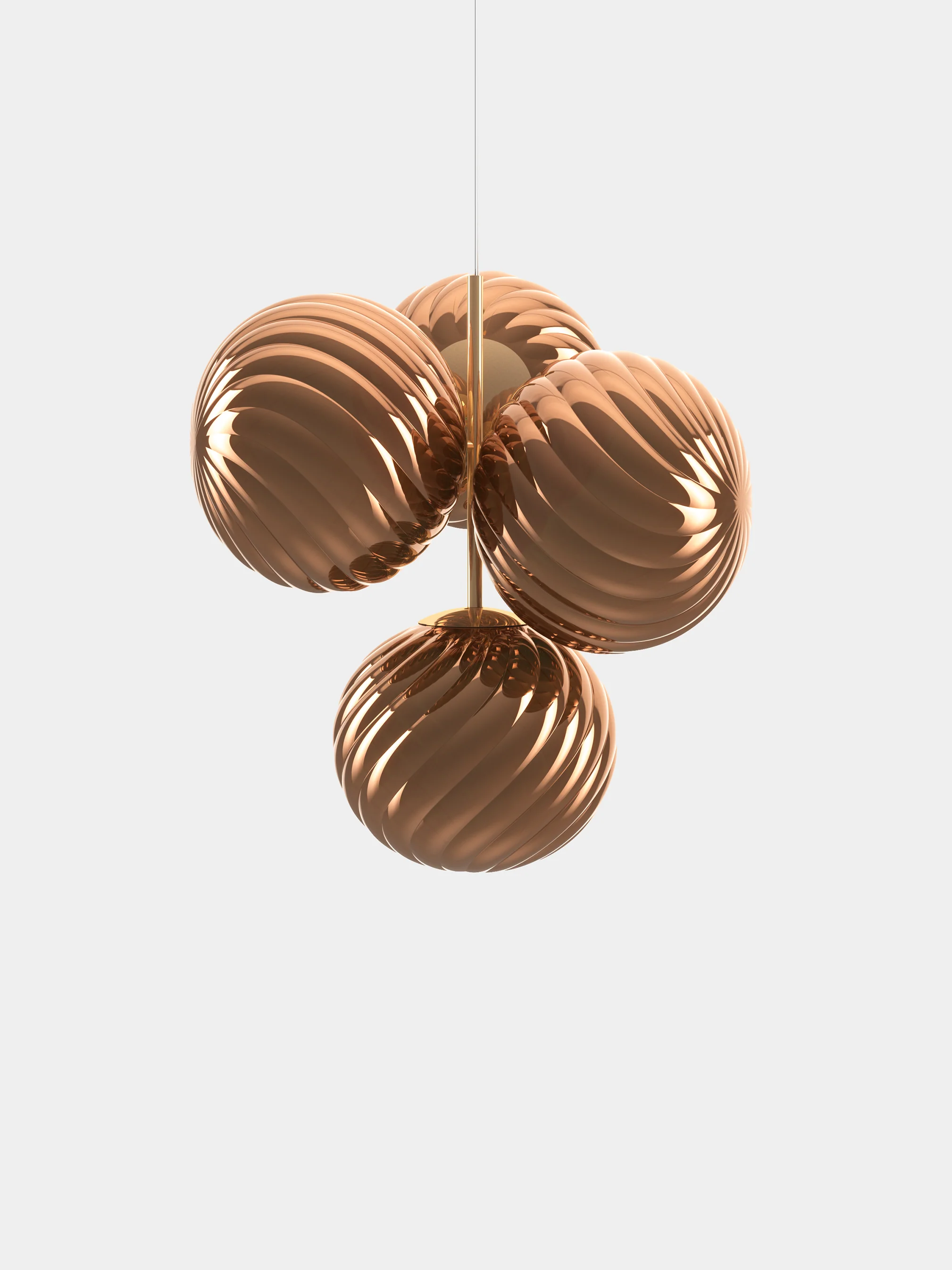 Tom Dixon Whirl Small Chandelier Led