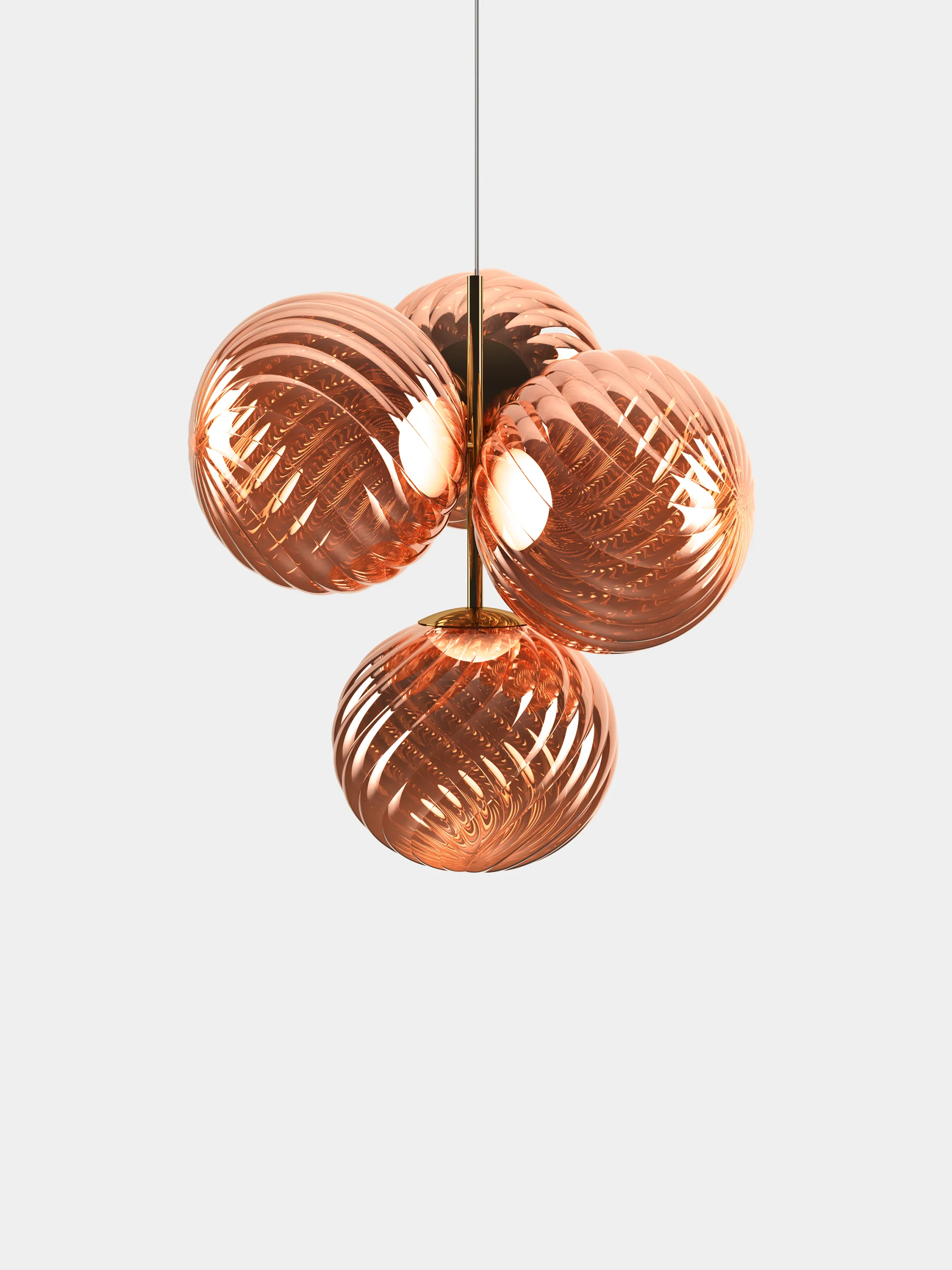 Tom Dixon Whirl Small Chandelier Led