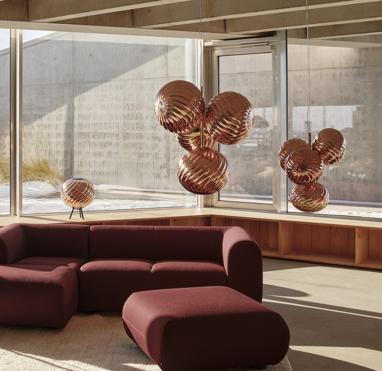 Tom Dixon Whirl Small Chandelier Led