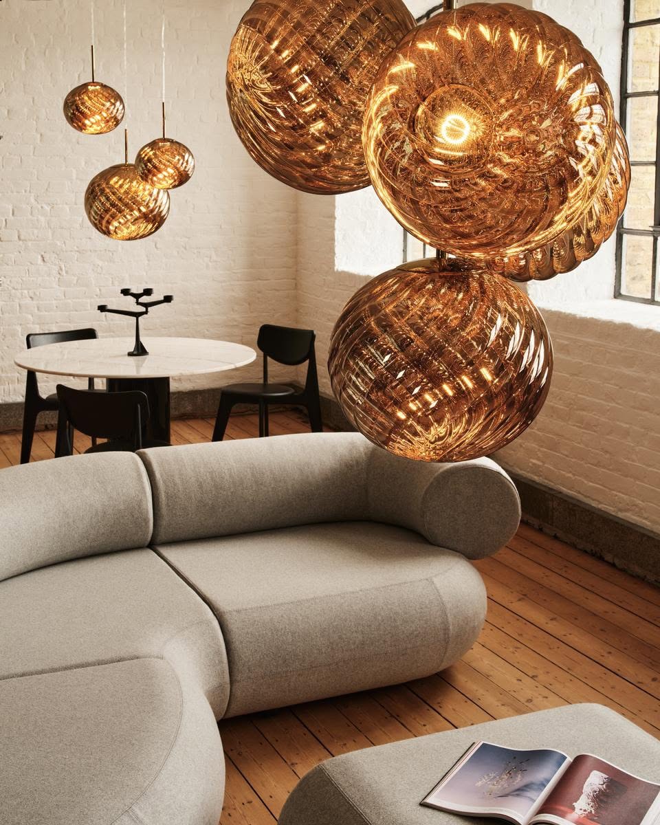 Tom Dixon Whirl Small Chandelier Led