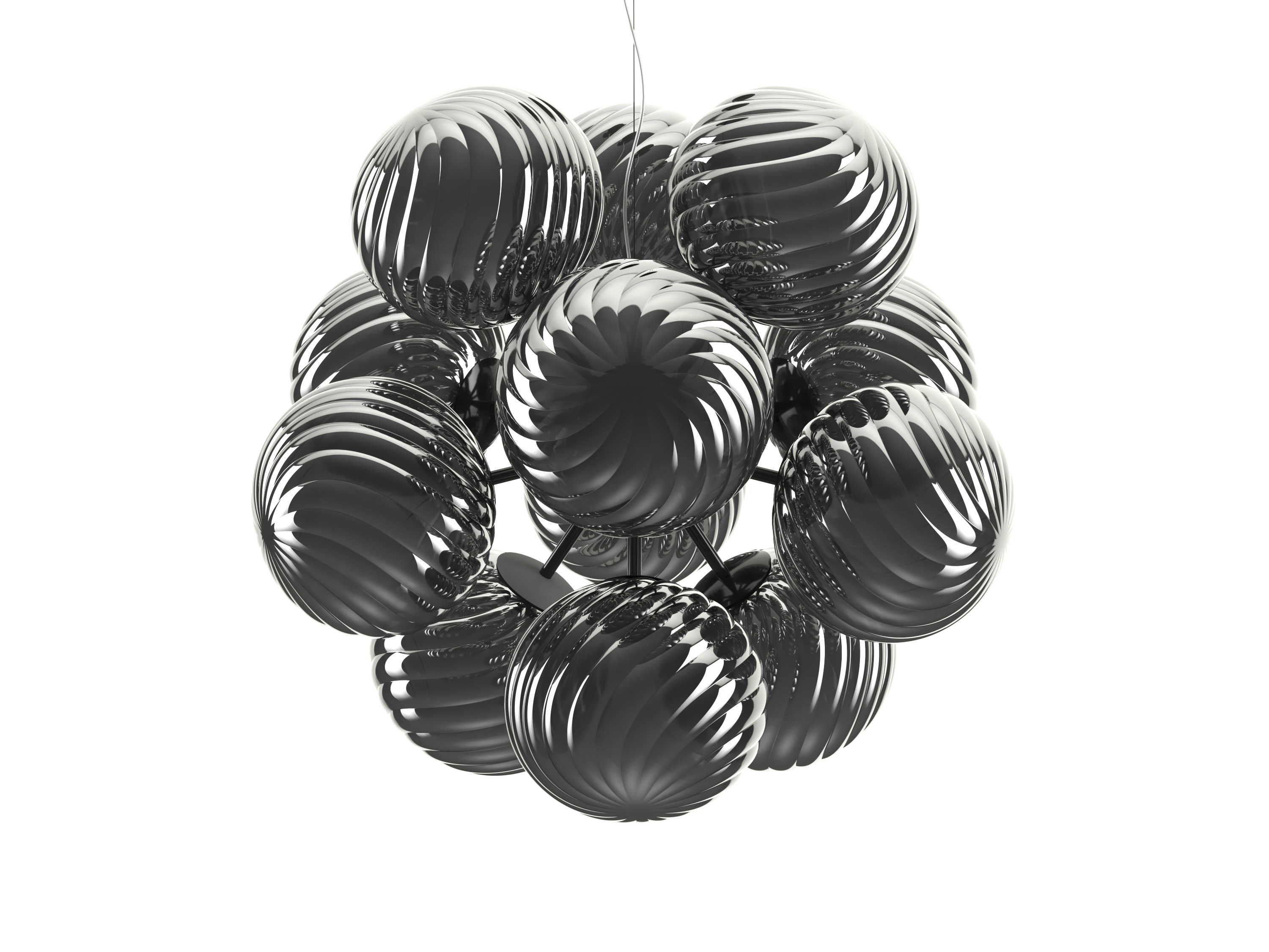 Tom Dixon Whirl Burst Chandelier Led