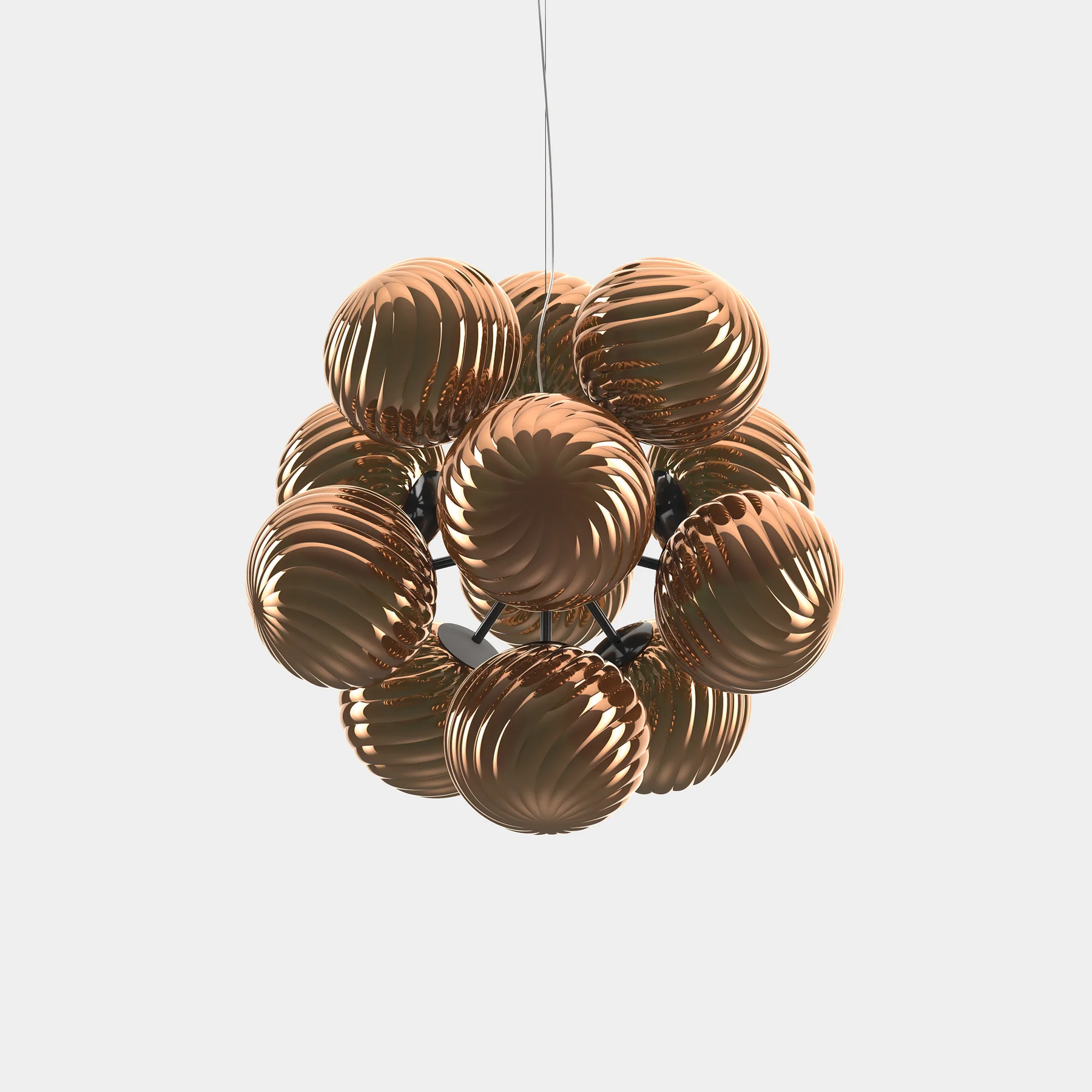 Tom Dixon Whirl Burst Chandelier Led