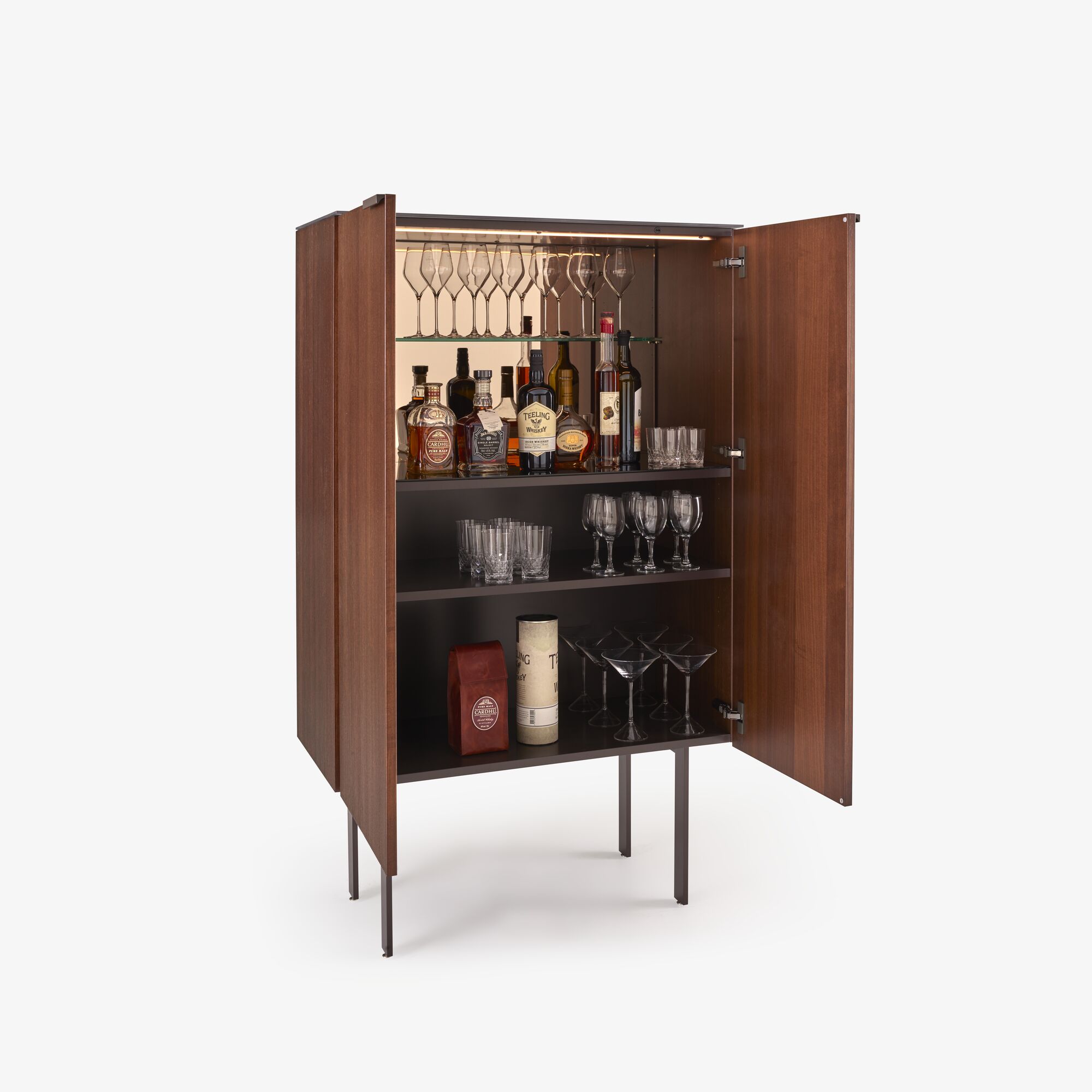 Ligne Roset Selvans Bar Cabinet