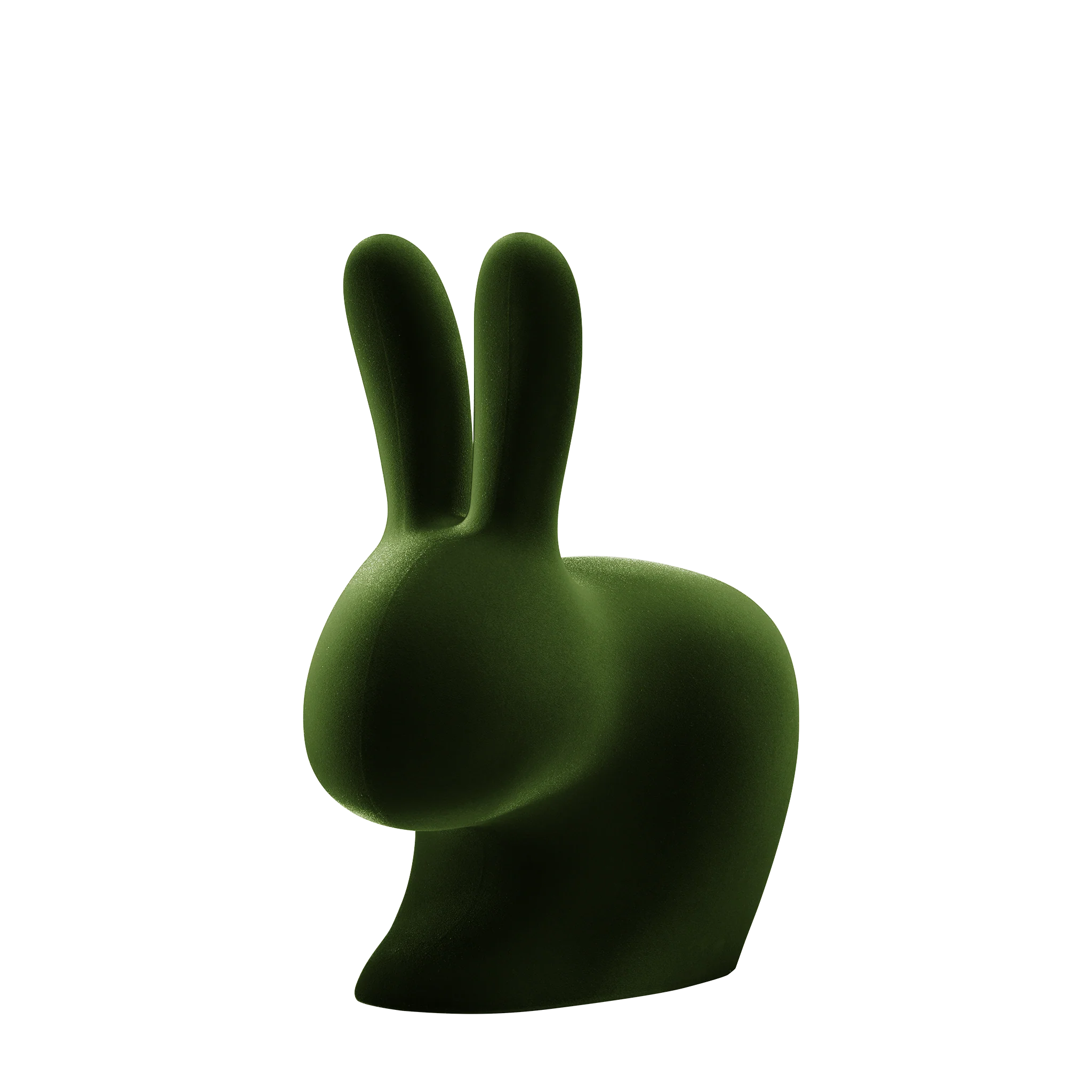 Qeeboo Rabbit Chair Velvet Finish