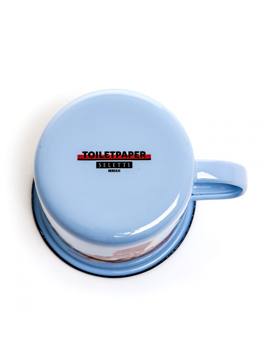 Seletti Toiletpaper Enamel Mug Horse