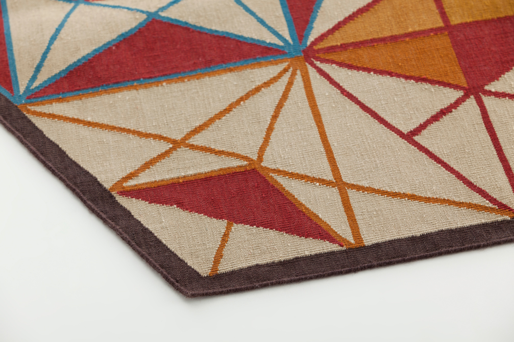 Gan Rugs Hexa Rug Orange