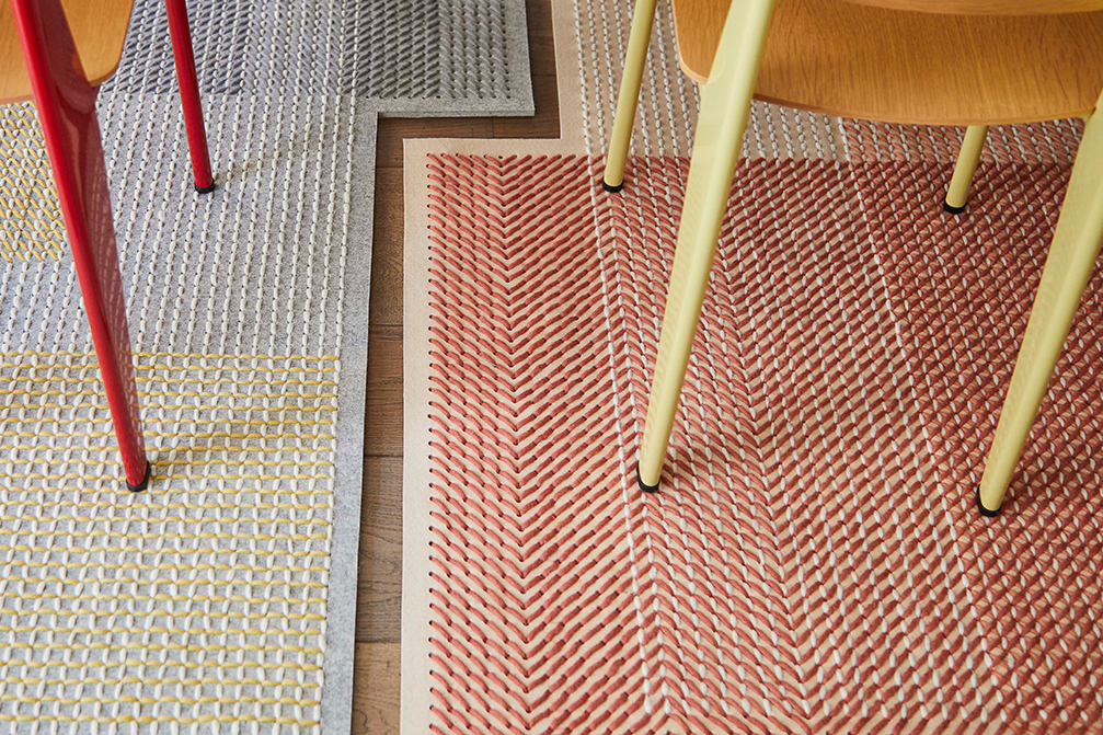 Gan Rugs Canevas Rug Geo Coral