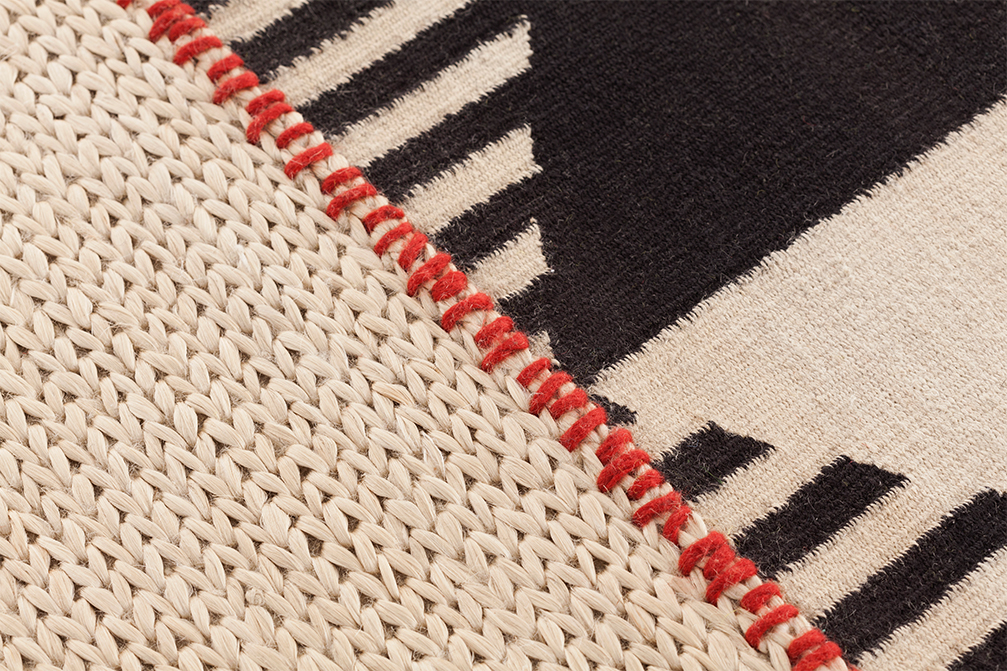 Gan Rugs Rustic Chic Rug Geo Pistachio