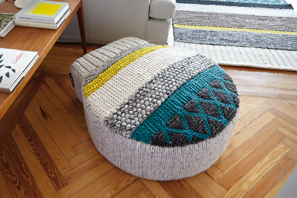 Gan Rugs Mangas Original Pouf Globo MP2