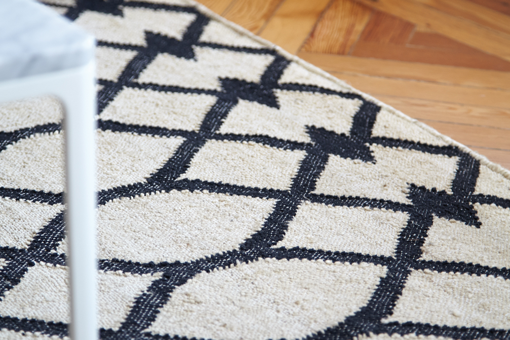 Gan Rugs Rodas Rug Black