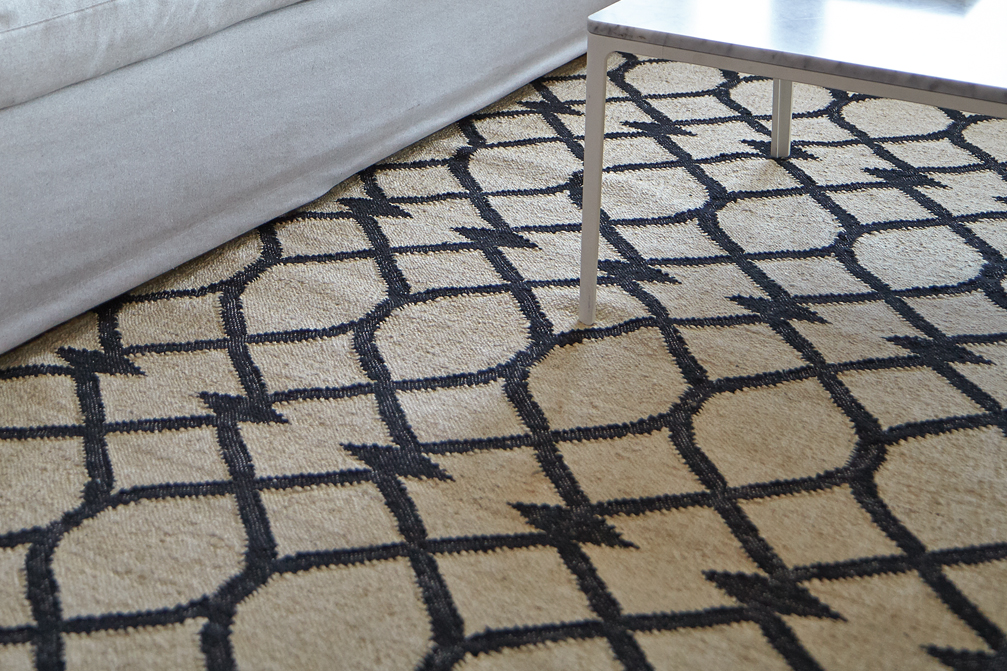 Gan Rugs Rodas Rug Black