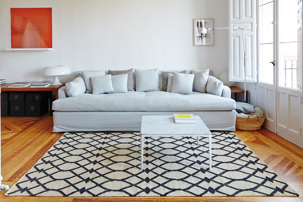 Gan Rugs Rodas Rug Black