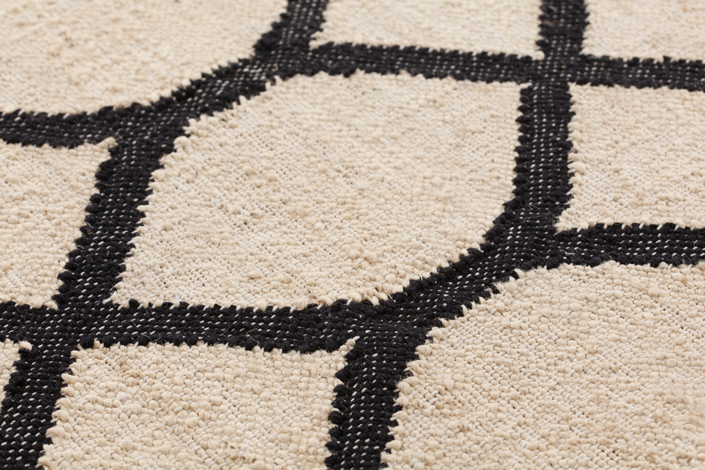 Gan Rugs Rodas Rug Black