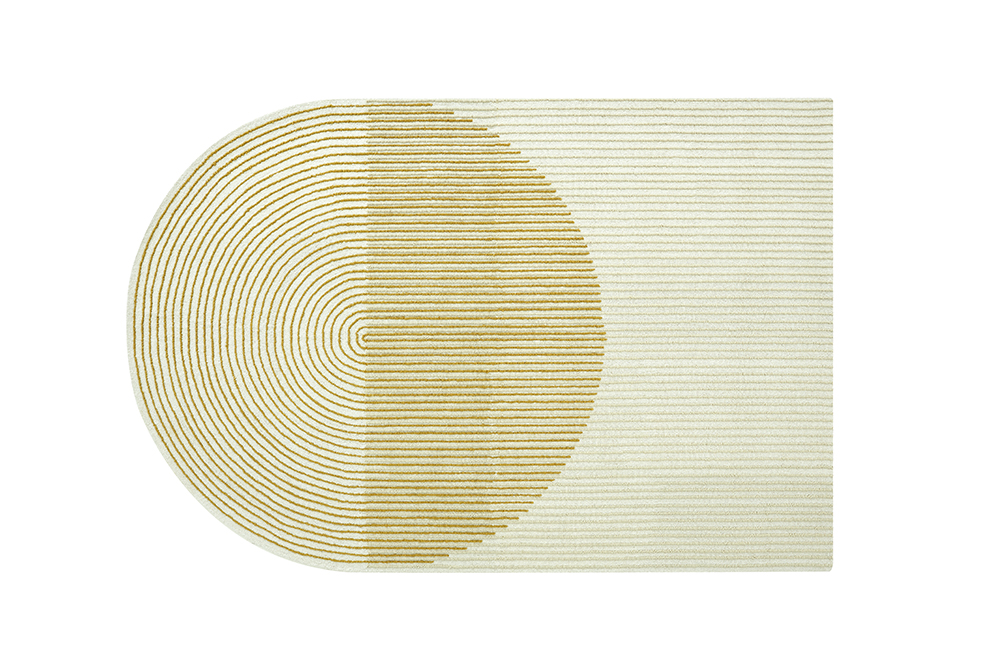 Gan Rugs Ply Rug Yellow