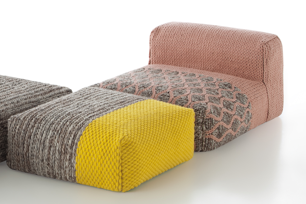 Gan Rugs Mangas Space Module Rhombus Pink