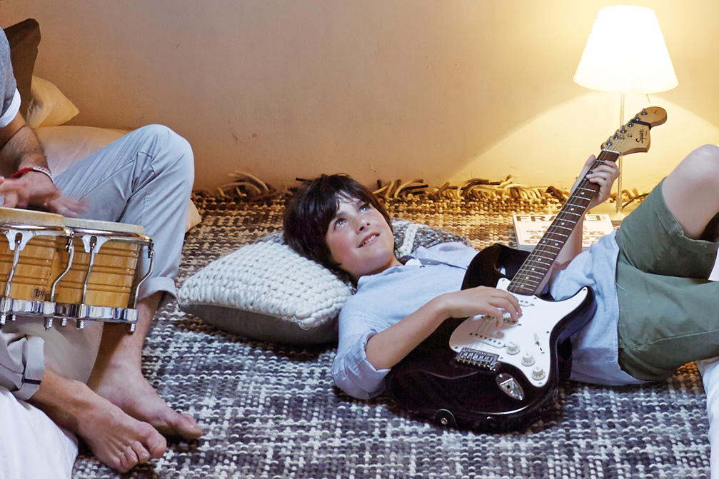 Gan Rugs Mangas Space Cushion Rhombus Ivory