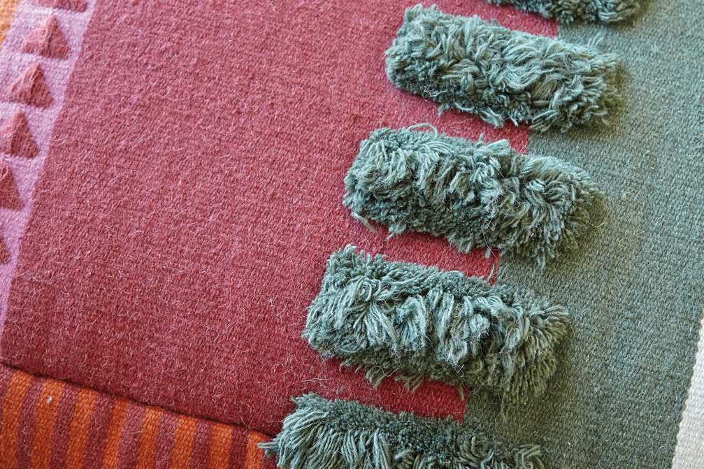 Gan Rugs Glaoui Pouf Alexandra Colours