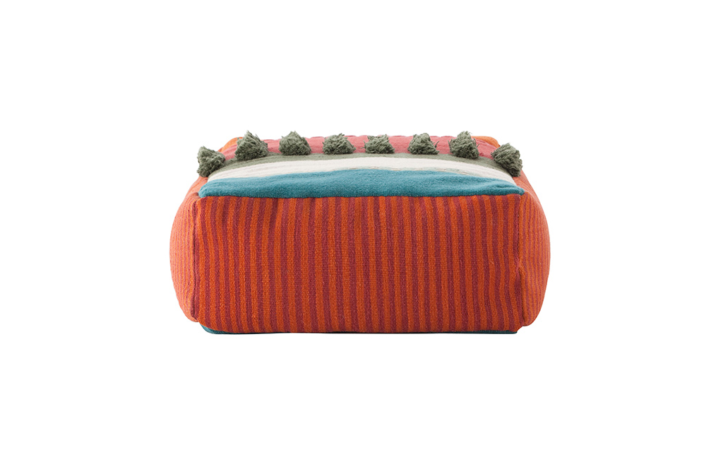 Gan Rugs Glaoui Pouf Alexandra Colours