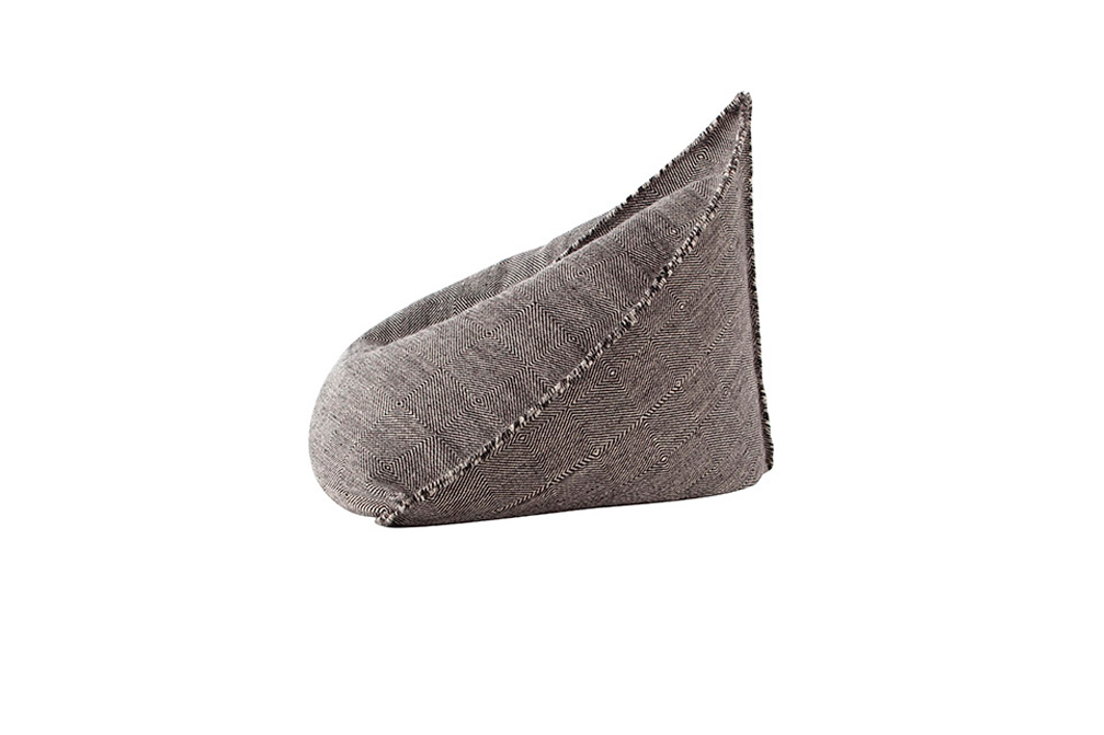 Gan Rugs Sail Pouf Black