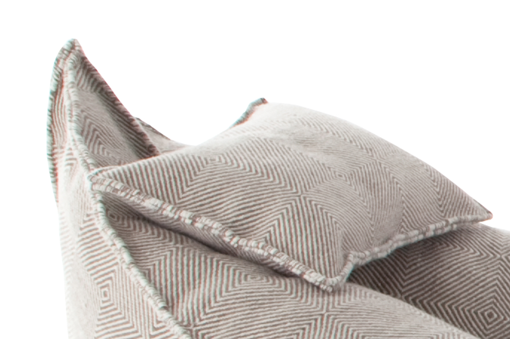 Gan Rugs Sail Cushion Taupe