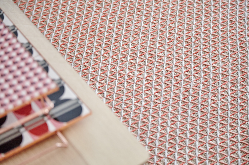 Gan Rugs Raw Rug Pink